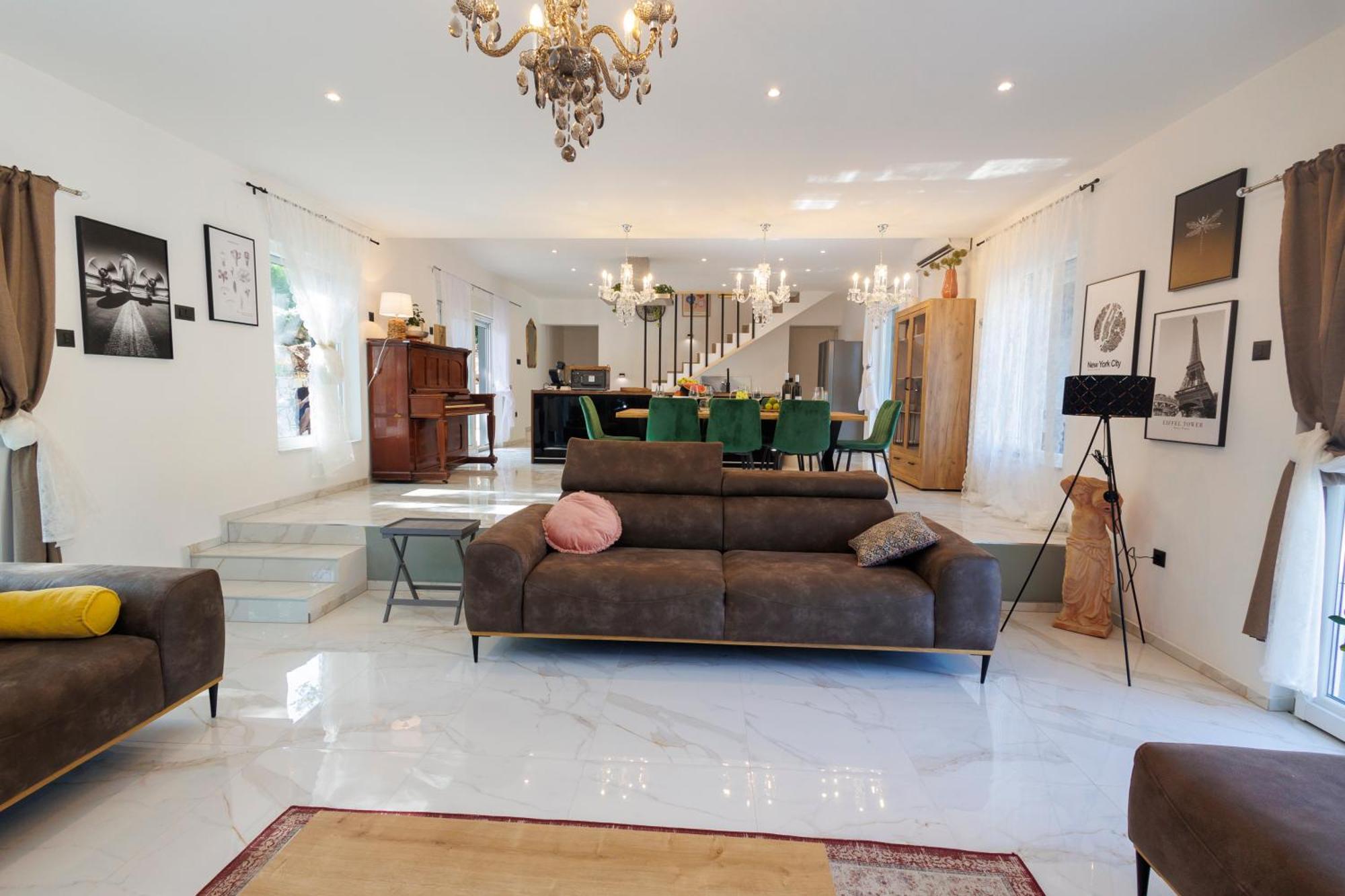 Luxury Villa Andrea Vrzika In Forest Near The Sea Zagvozd Eksteriør billede