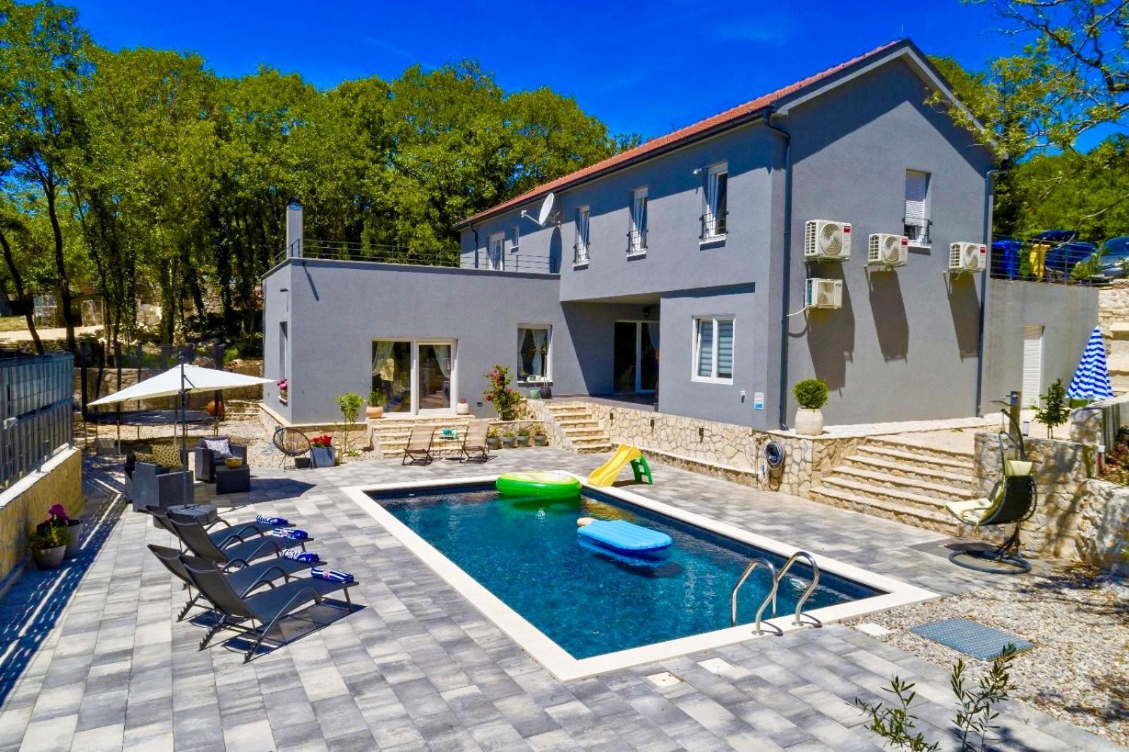Luxury Villa Andrea Vrzika In Forest Near The Sea Zagvozd Eksteriør billede