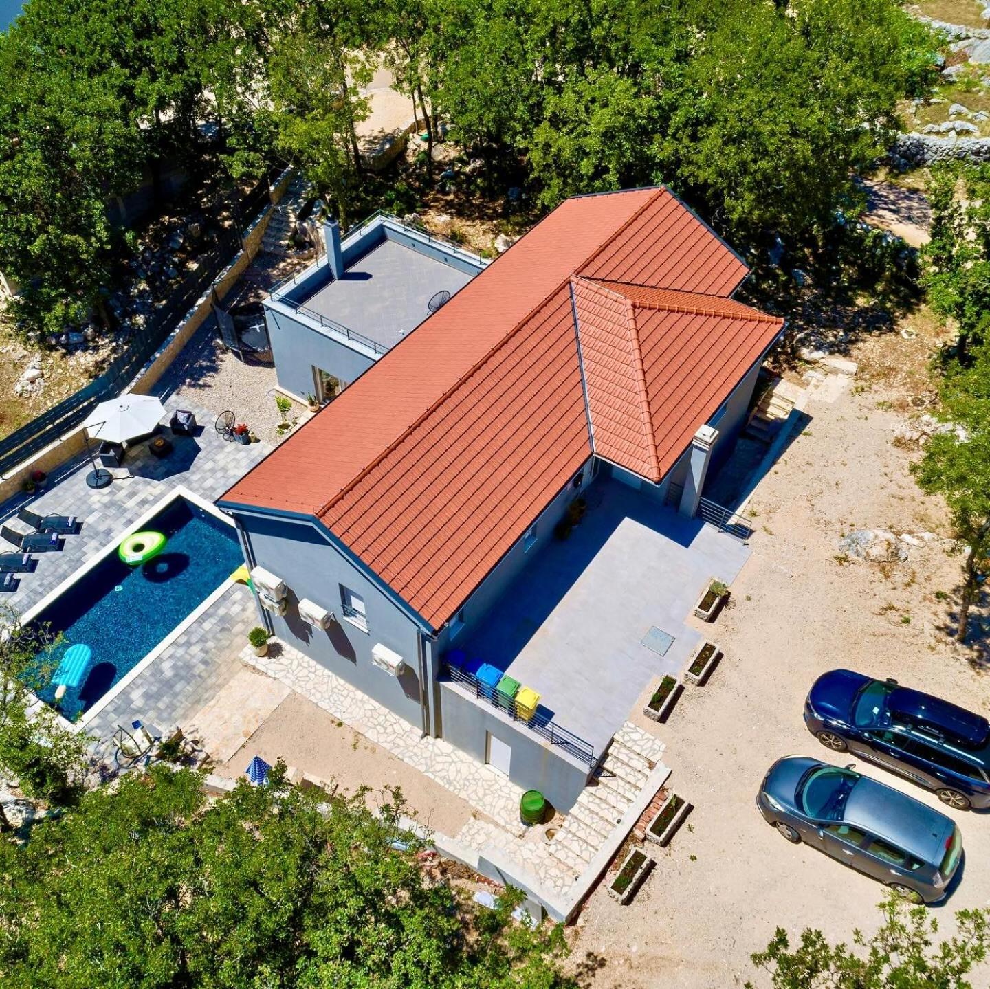 Luxury Villa Andrea Vrzika In Forest Near The Sea Zagvozd Eksteriør billede