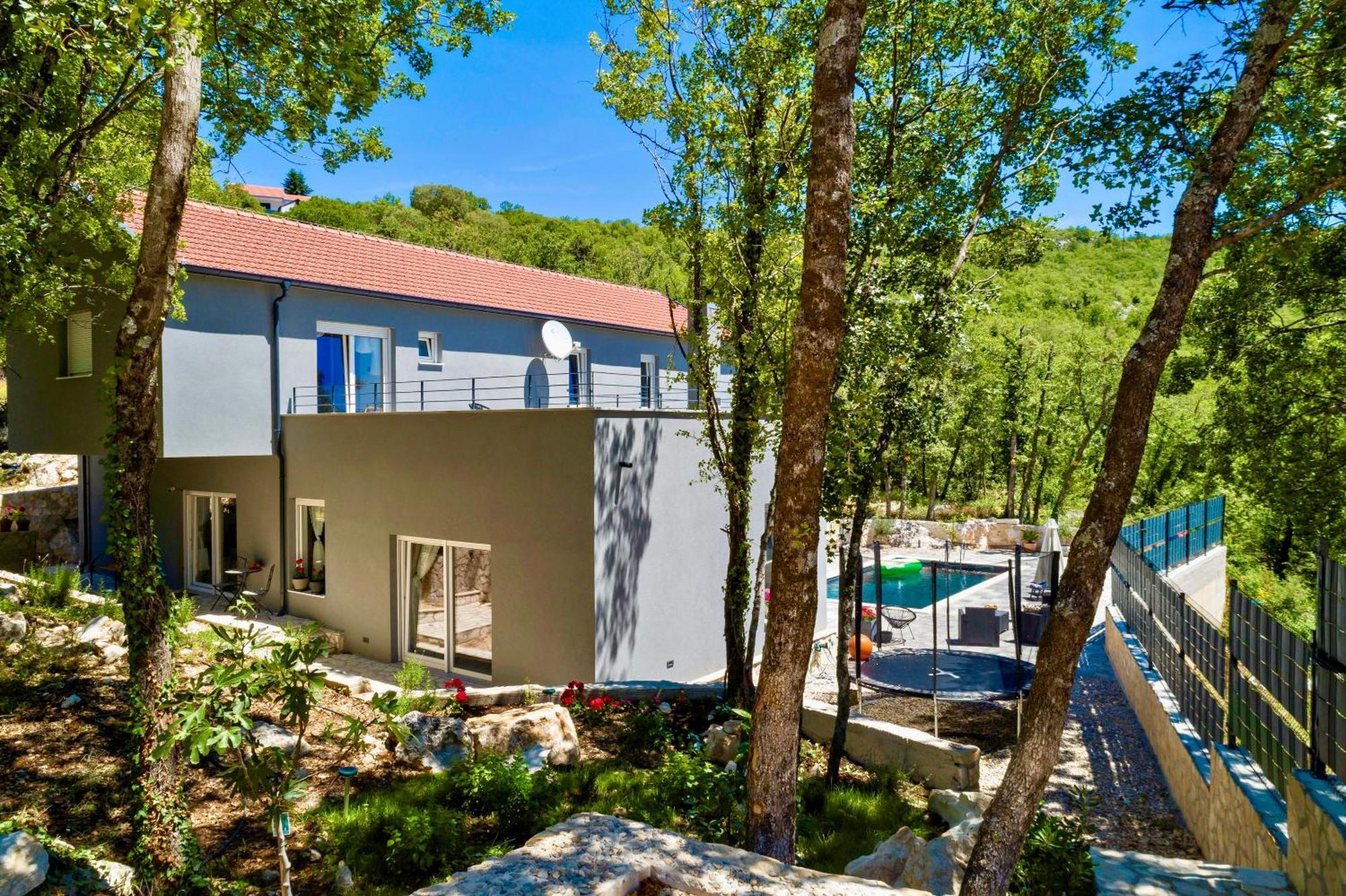 Luxury Villa Andrea Vrzika In Forest Near The Sea Zagvozd Eksteriør billede